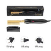 2-in-1 Electric Hot Comb Hair & Beard Straightener – Fast Heating