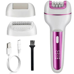3 in 1 Rechargeable Women Epilator Shaver Bikini Trimmer