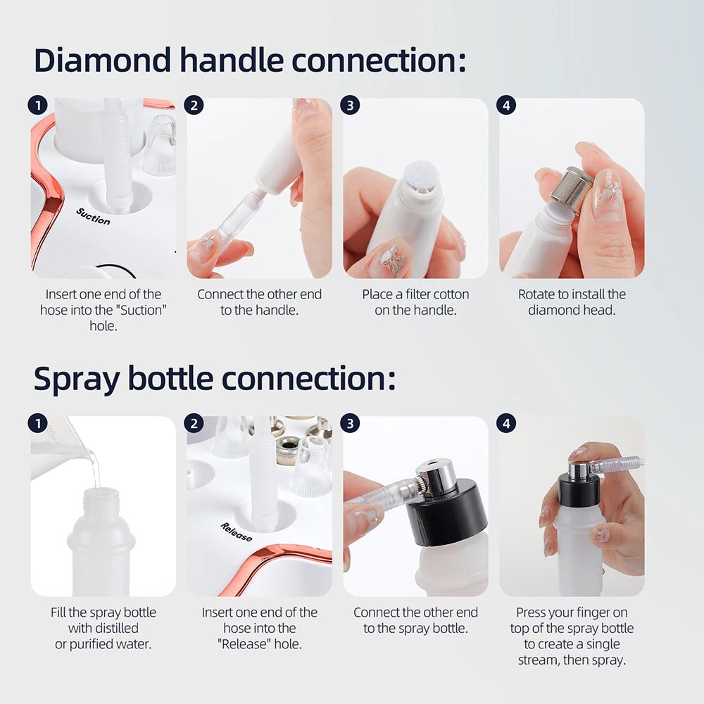 Diamond Microdermabrasion Machine – Professional Facial Exfoliation