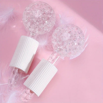 2pcs LCE Ice Globes for Facial Massage – Cooling Face & Eye Roller