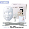 7-Color LED Facial Mask for Acne, Wrinkle Removal & Skin Rejuvenation – Photon Light Therapy Mask