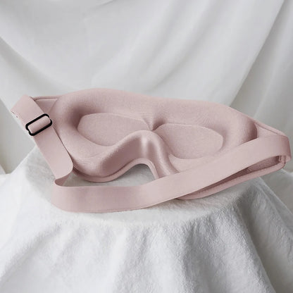3D Sleep Mask with Soft Memory Foam – Light-Blocking Eye Mask for Sleeping, Travel & Relaxation