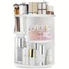 360° Rotating Makeup Organizer Shelf for Bathroom Countertop