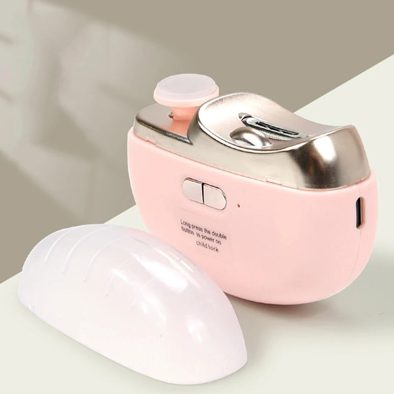 Electric Nail Clippers with LED Light