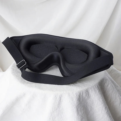 3D Sleep Mask with Soft Memory Foam – Light-Blocking Eye Mask for Sleeping, Travel & Relaxation