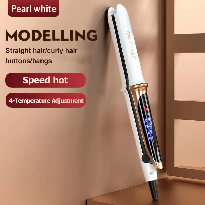 2-in-1 Professional Hair Straightener & Flat Iron