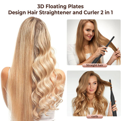 Mini Pencil Flat Iron for Short Hair and Beard - RESTORALUX