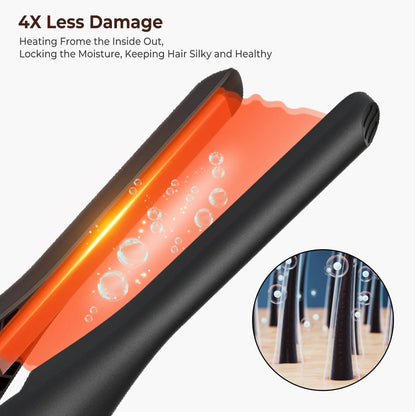 Mini Pencil Flat Iron for Short Hair and Beard - RESTORALUX