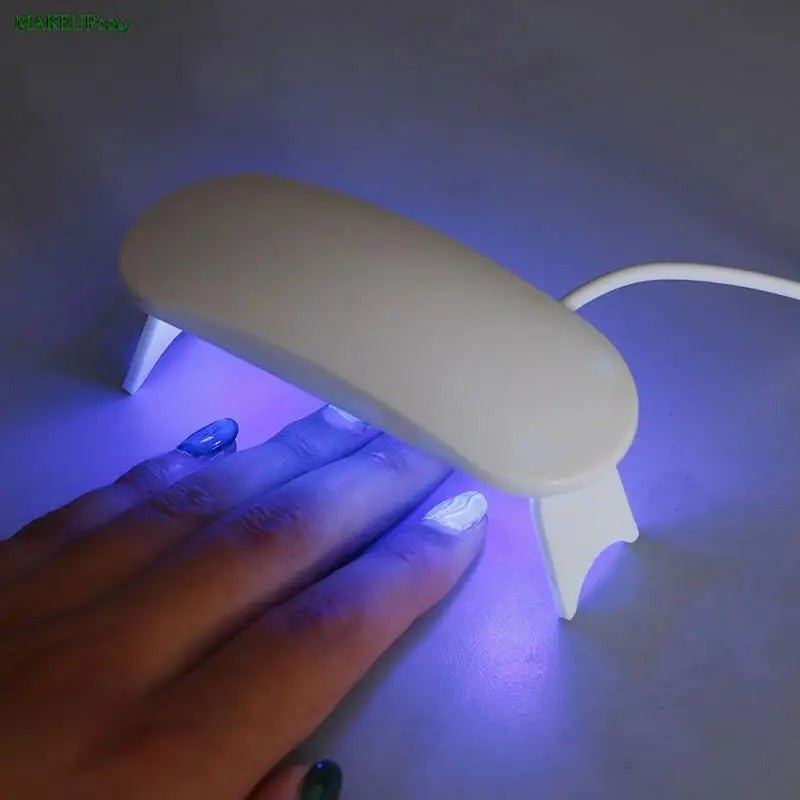 Mini UV Led Nail Dryer Lamp 6W USB Rechargeable