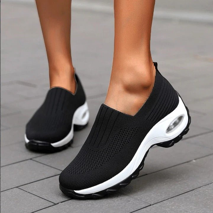 OrthoEase Slip - On Comfortable Plantar Fasciitis Women Shoes - RESTORALUX