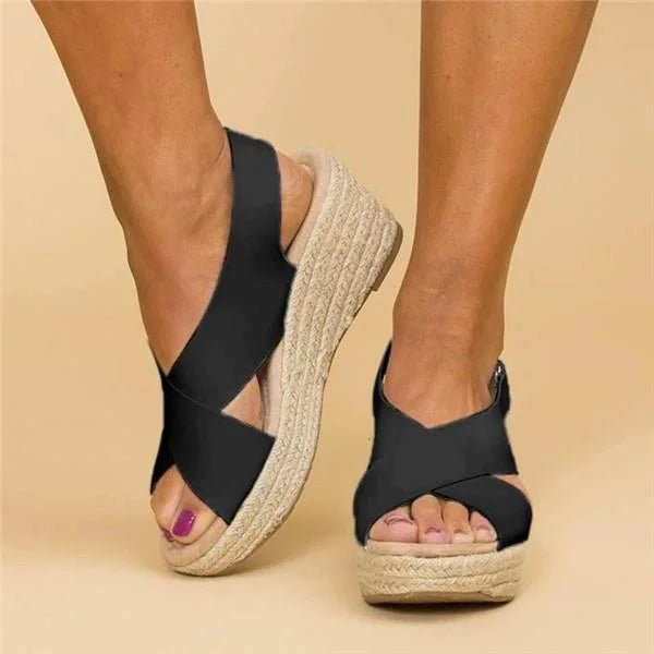 OrthoLuxe Orthopedic Espadrilles – Everyday & Party Comfort Shoes - RESTORALUX