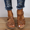 Orthopedic women's velcro sandals - RESTORALUX