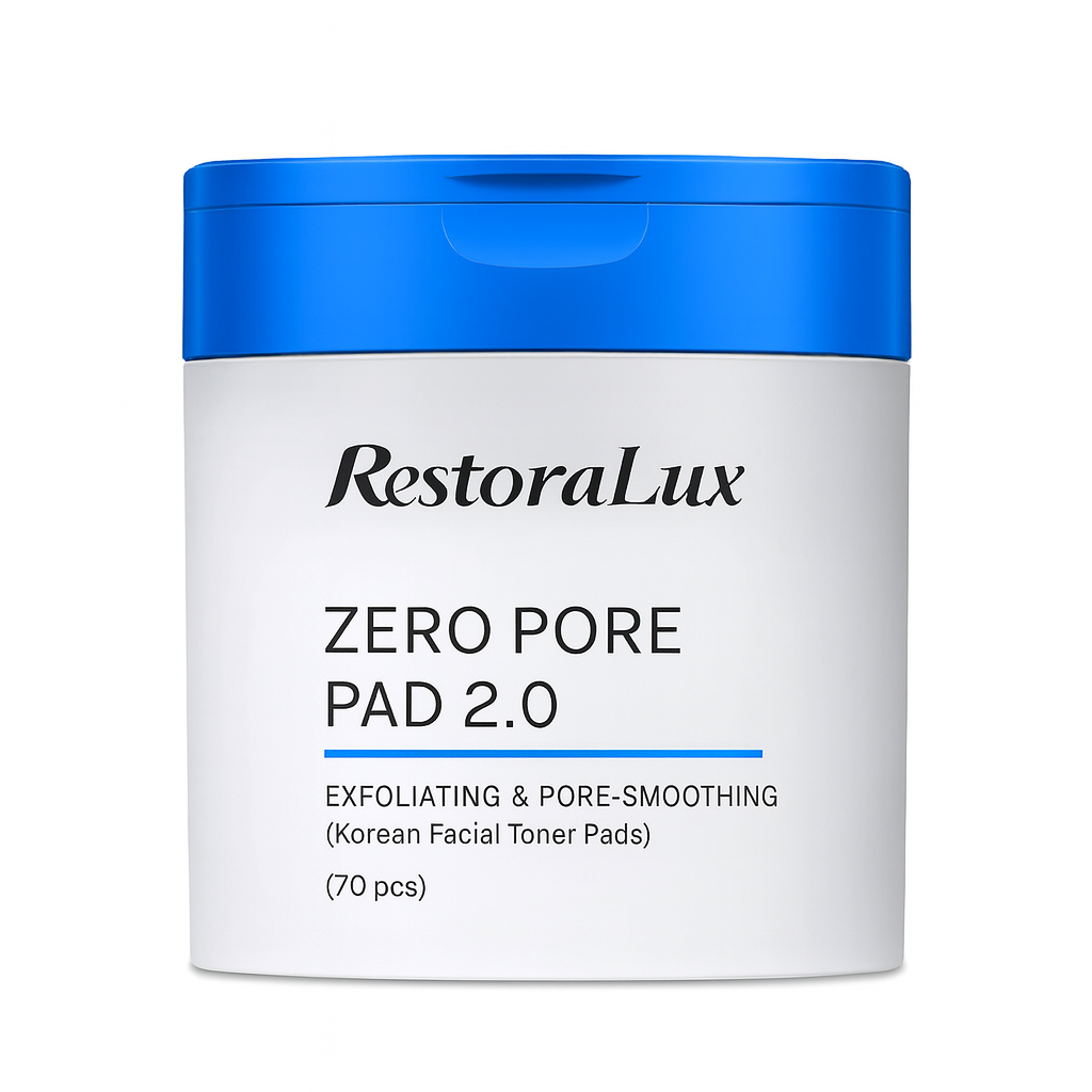 Zero Pore Pad 2.0 – Exfoliating & Pore-Smoothing Korean Facial Toner Pads (70pcs)