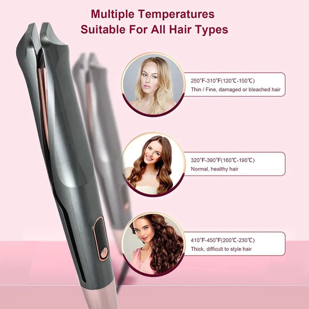 Professional 3/4 Inch Ceramic Hair Curling Wand Iron - RESTORALUX