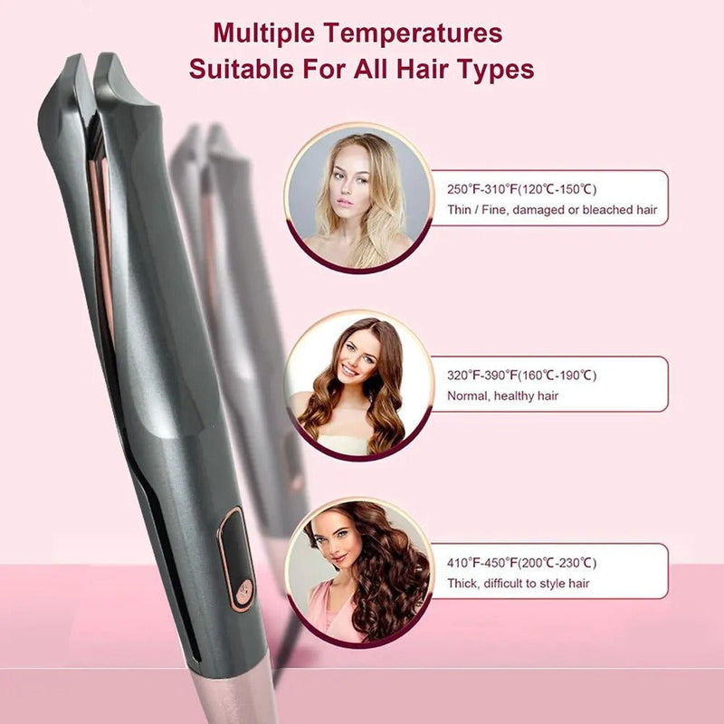 Professional 3/4 Inch Ceramic Hair Curling Wand Iron - RESTORALUX