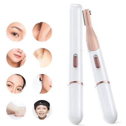 Rechargeable Electric Eyebrow Trimmer Mini Portable Hair Remover - RESTORALUX