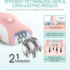 Rechargeable Women’s Electric Epilator – Facial & Body Hair Remover - RESTORALUX