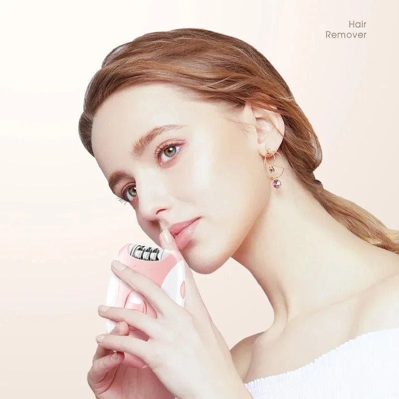 Rechargeable Women’s Electric Epilator – Facial & Body Hair Remover - RESTORALUX