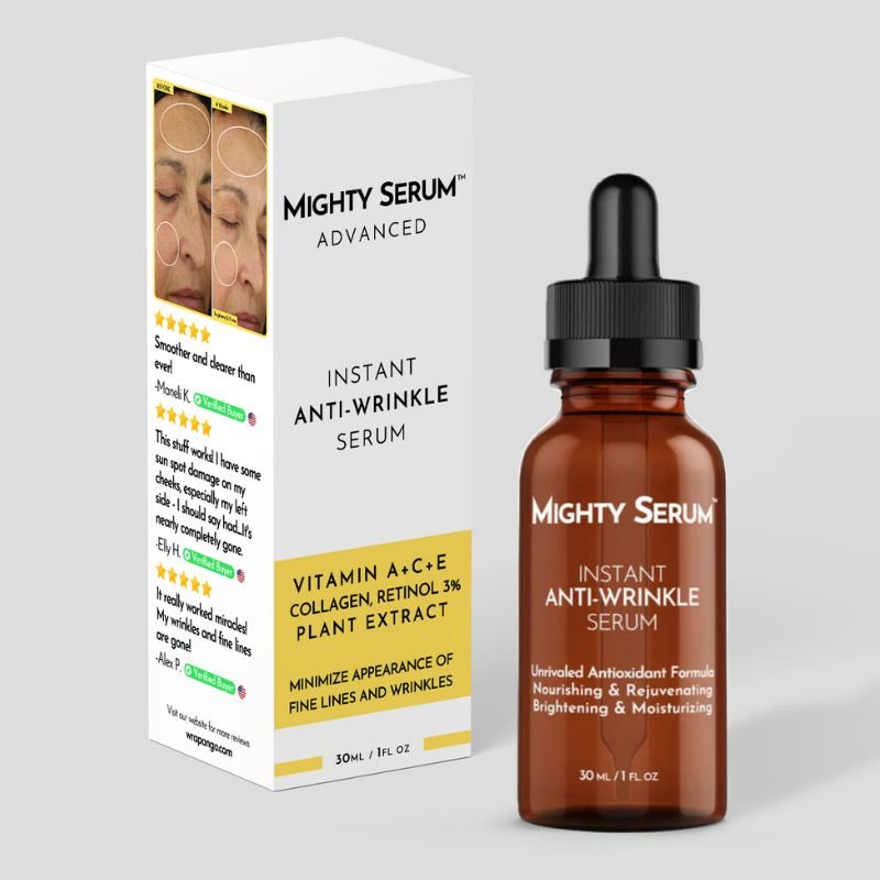 RevitaGlow Instant Anti - Wrinkle A+C+E Serum - RESTORALUX