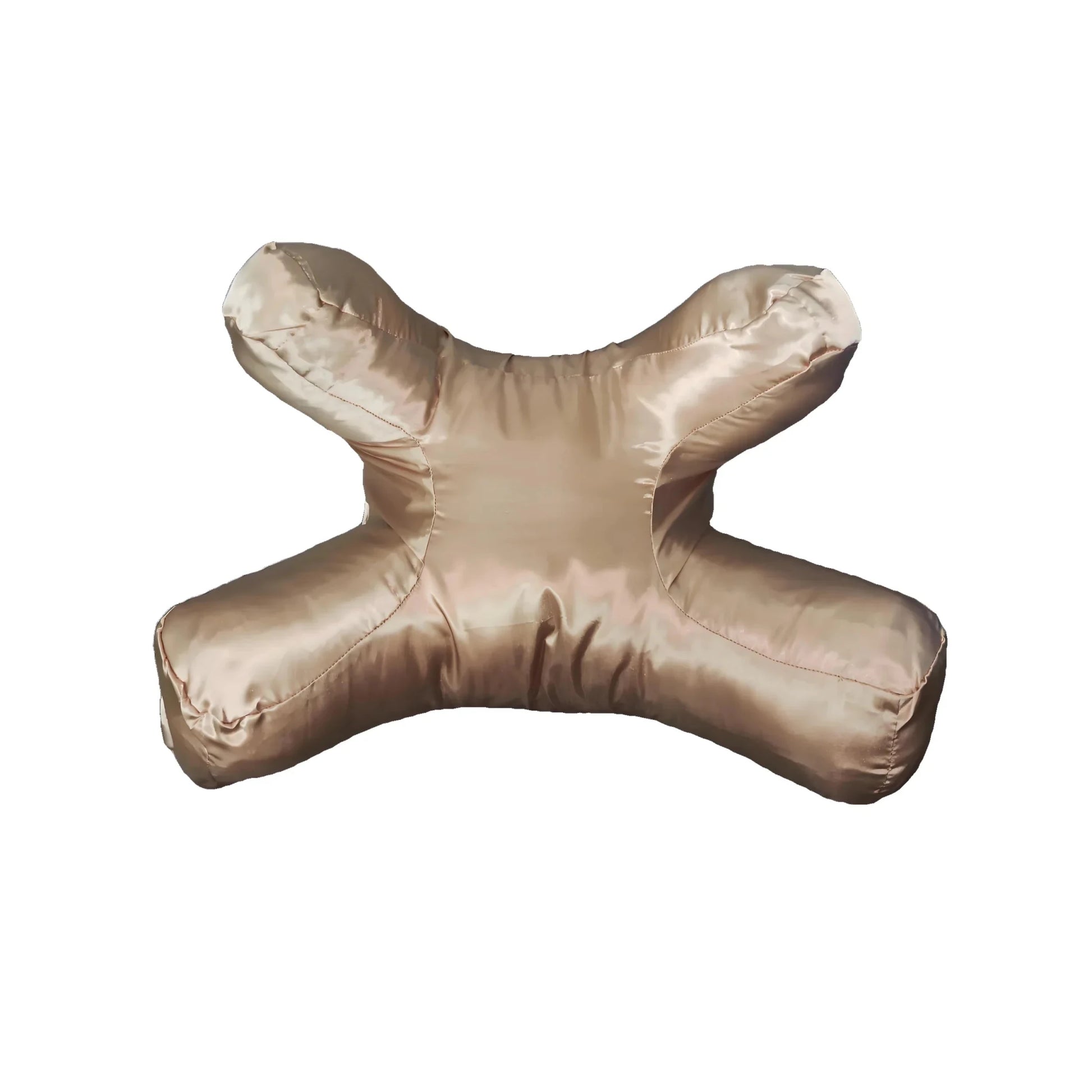 SatinAura SilkRest Face Pillow with Satin Cover – Luxury Facial Support Pillow - RESTORALUX