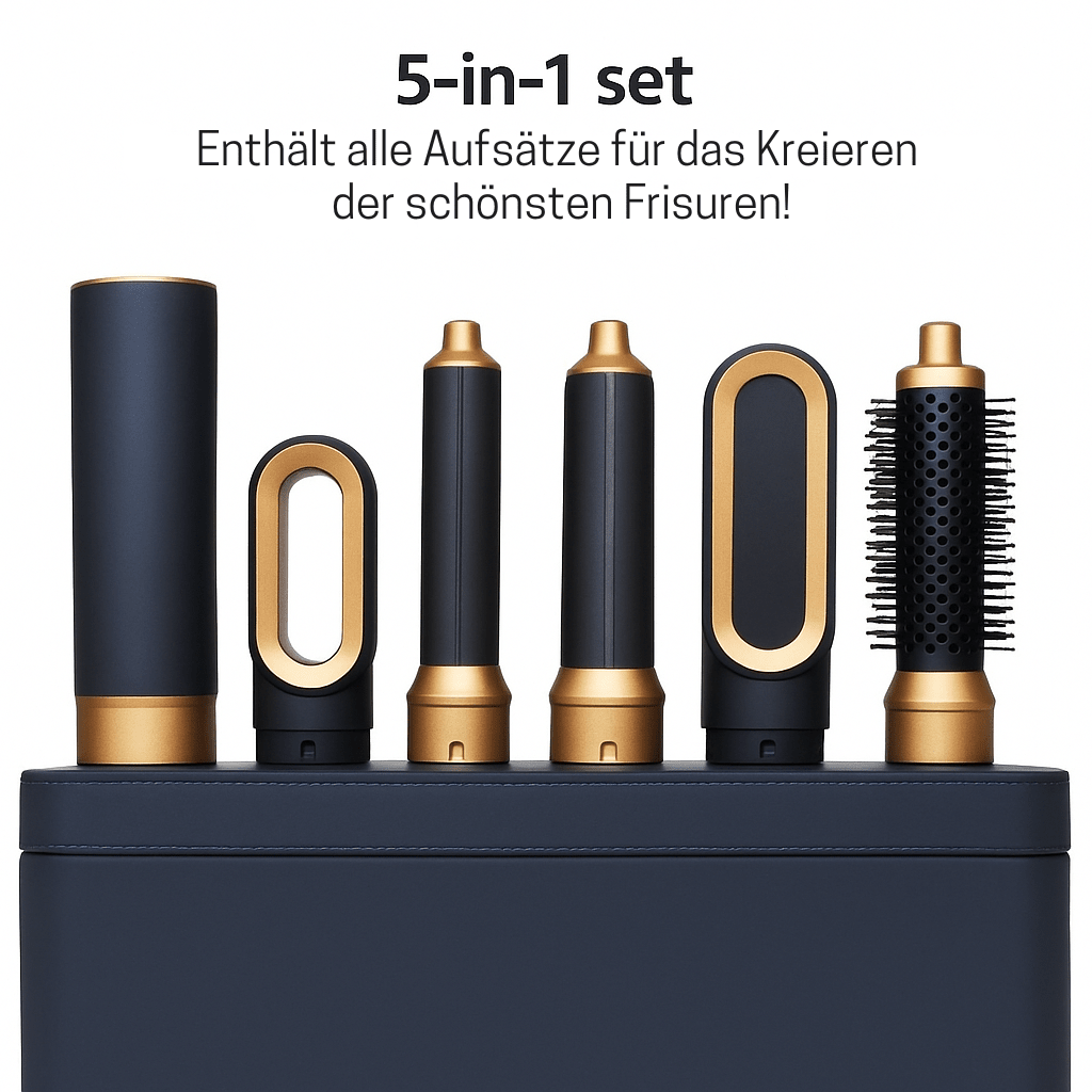 StyleEase 2 - in - 1 Hairstyler – Ionic Hair Dryer and Styling Brush - RESTORALUX