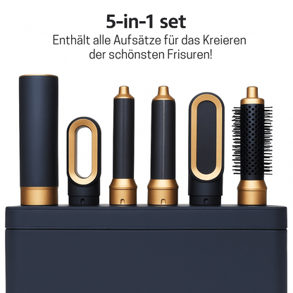 StyleEase 2 - in - 1 Hairstyler – Ionic Hair Dryer and Styling Brush - RESTORALUX