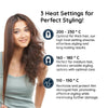 StyleSpin Professional 2 in 1 Rotating Iron Hair Brush - RESTORALUX