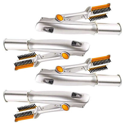 StyleSpin Professional 2 in 1 Rotating Iron Hair Brush - RESTORALUX