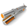 StyleSpin Professional 2 in 1 Rotating Iron Hair Brush - RESTORALUX