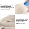 SwellComfort Diabetic Shoes – Memory Foam Zero - Drop Comfort Walking Shoes - RESTORALUX