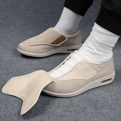 SwellComfort Diabetic Shoes – Memory Foam Zero - Drop Comfort Walking Shoes - RESTORALUX