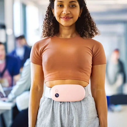 ThermaRelief Heating Pad for Menstrual Discomfort with Massage - RESTORALUX