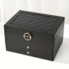 Veloura Luxe Jewel Leather Jewellery Box – Elegant Stylish Storage Organizer - RESTORALUX